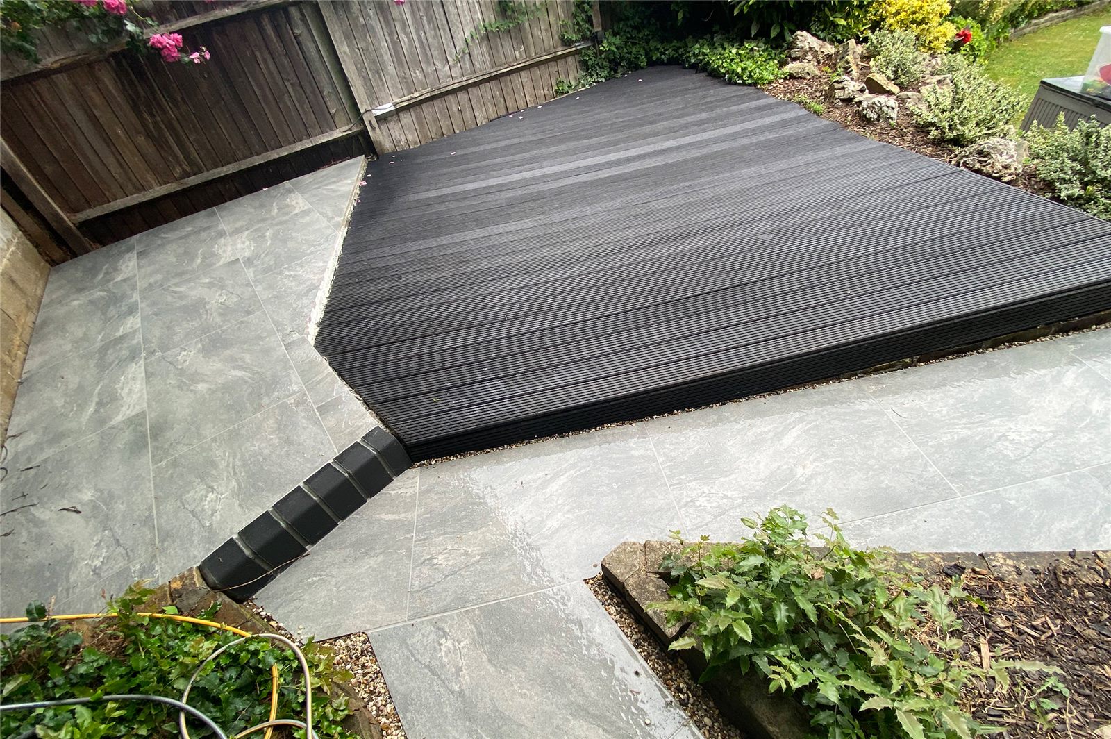 Timber Decking Build in Rainham &ndash; completed by Deal Direct Landscaping