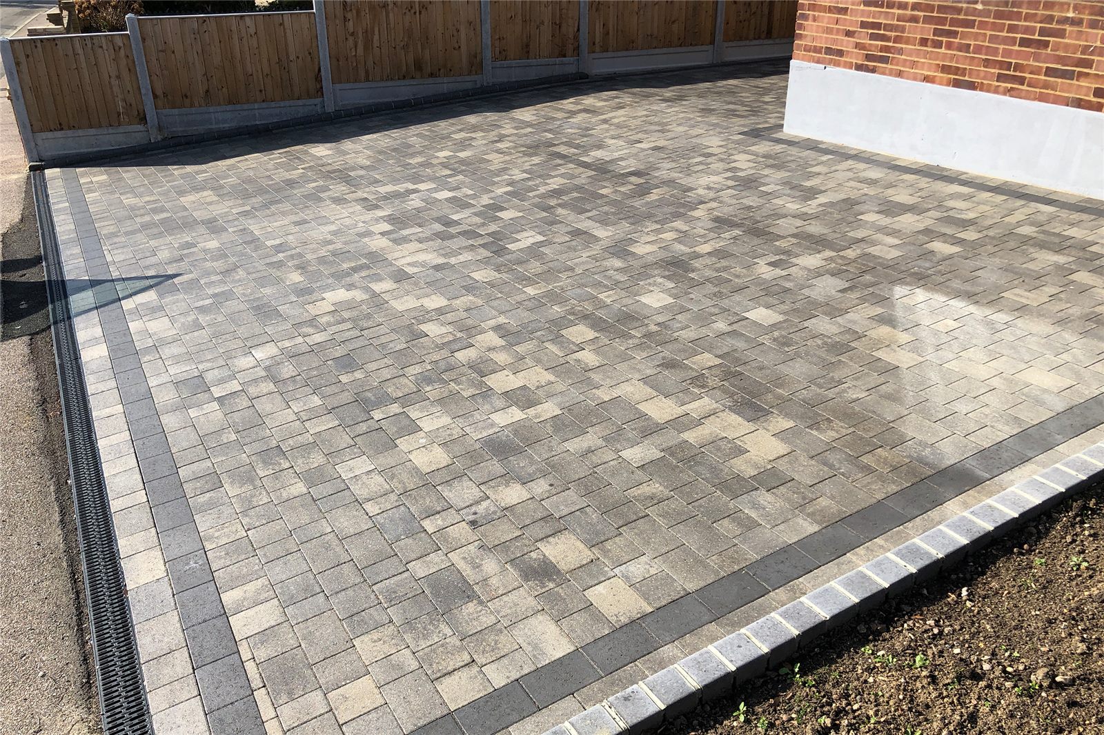 Block Paved Driveway in Gidea Park &ndash; completed by Deal Direct Landscaping